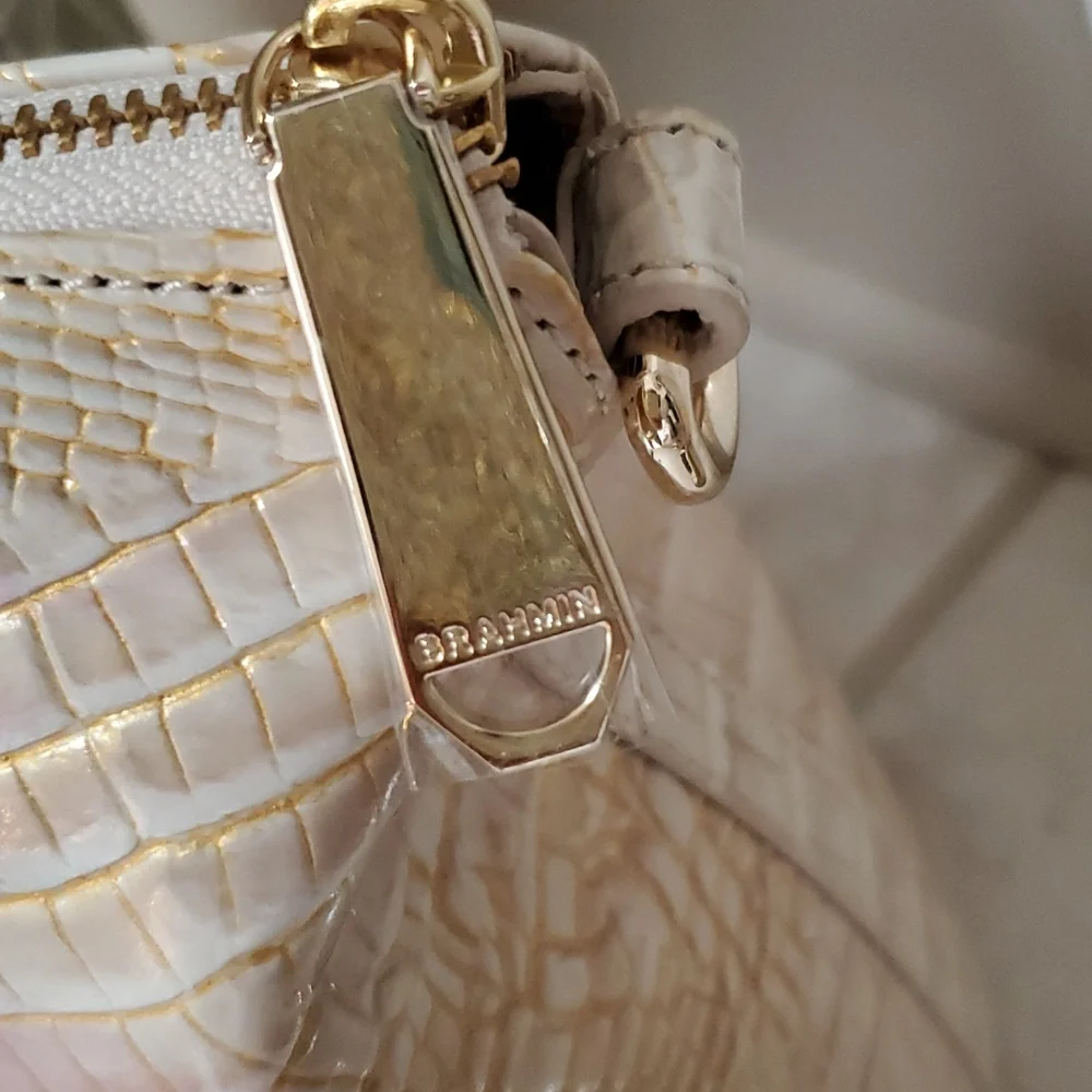 ๐งก๐ BRAHMIN ENTICE OMBRE Duxbury Satchel ONLY ๐๐งก - Picture 7 of 9